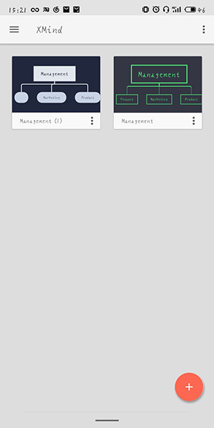 1、打开xmind思维导图，点击右下方的“+”号。 2、