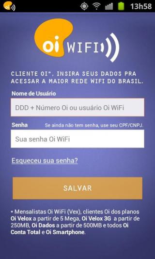 Oi WiFi