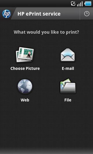 HP ePrint service