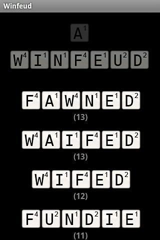 Winfeud the Wordfeud helper