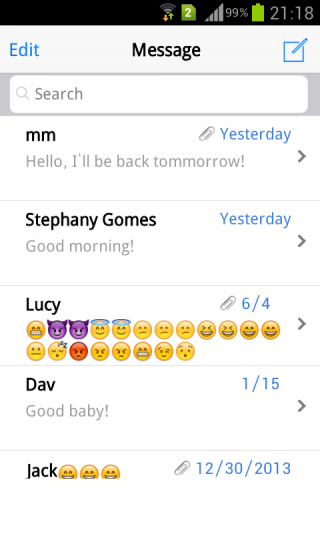 Messaging  L Emoji Plugin