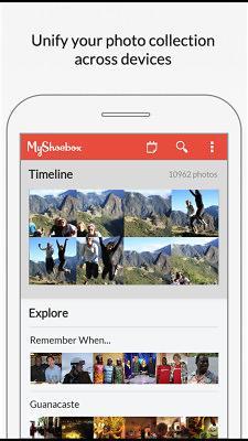 鞋盒照片云备份MyShoeboxAPP截图