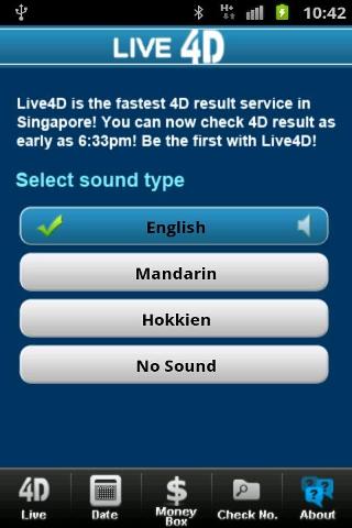 Live 4D SingaporeAPP截图