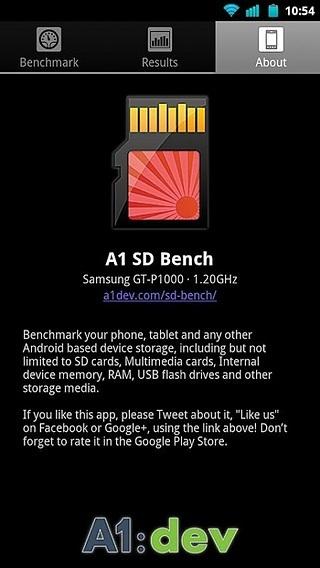 A1 SD BenchAPP截图