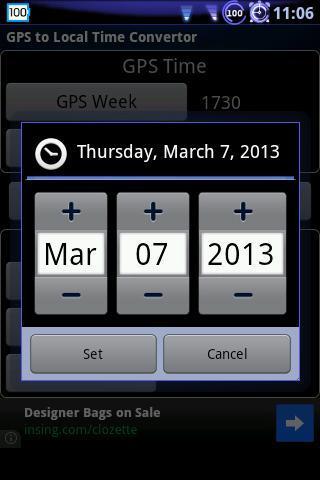 GPS Local Time Converter