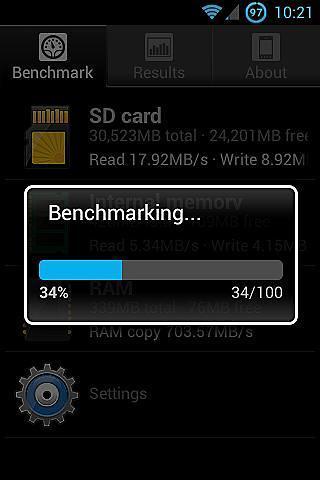 A1 SD BenchAPP截图