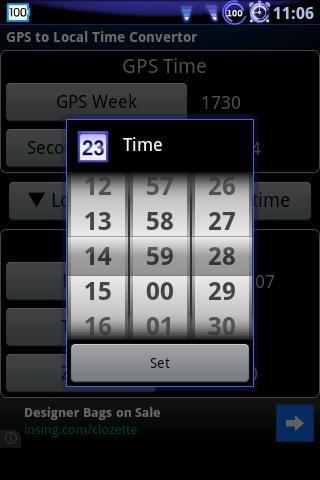 GPS Local Time Converter