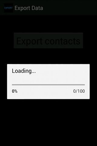 Export DataAPP截图