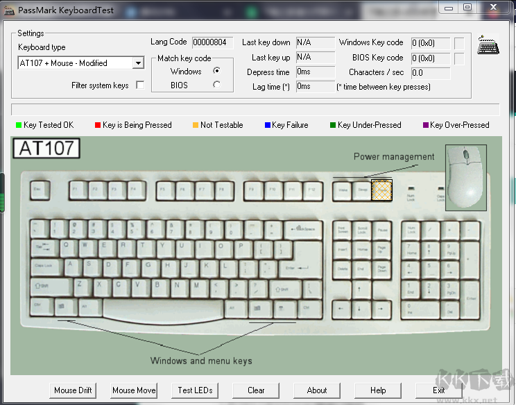 KeyBoard下载,Test中文免注册下载,v3.2绿