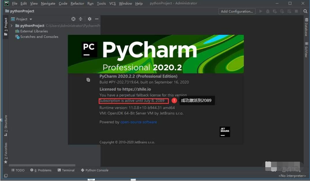 Pycharm2020破解版