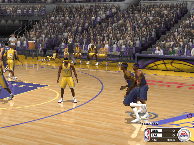 NBA live 2003游戏截图图片