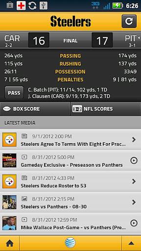 Pittsburgh Steelers安卓版v4.0.0APP截图