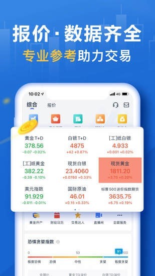 口袋贵金属极速版APP截图