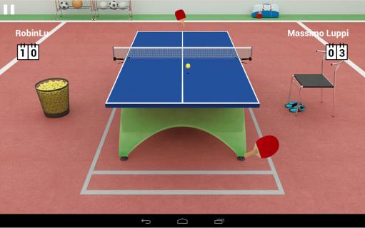 Virtual Table Tennis