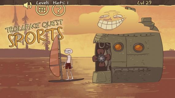 Troll Face Quest Sports Puzzle