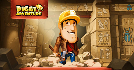 Diggy39s Adventure Escape this 2D Mine Maze Puzzle