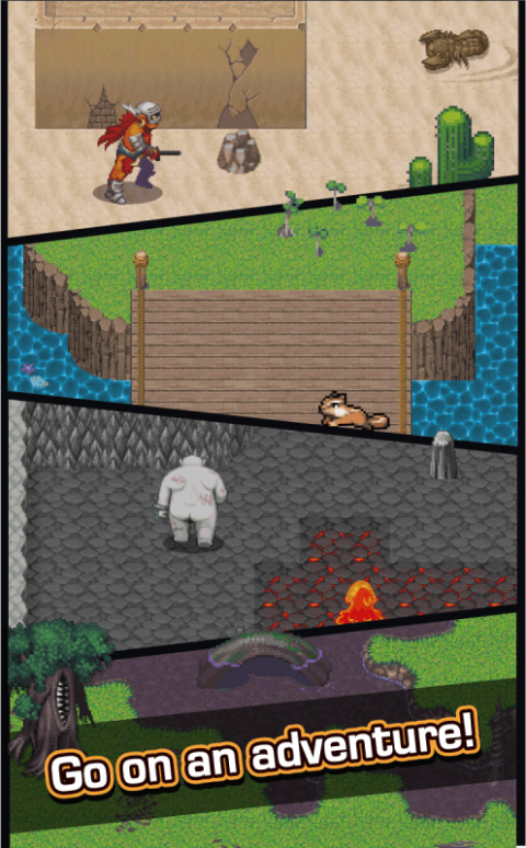 Grow Stone Online  2d pixel RPG MMORPG game