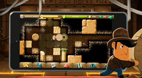 Diggy39s Adventure Escape this 2D Mine Maze Puzzle