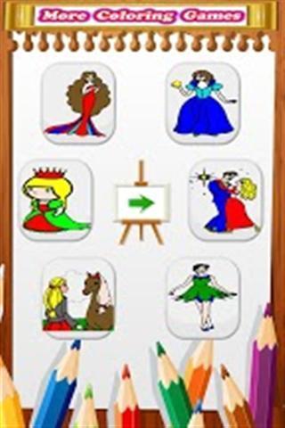 Princess Coloring Game