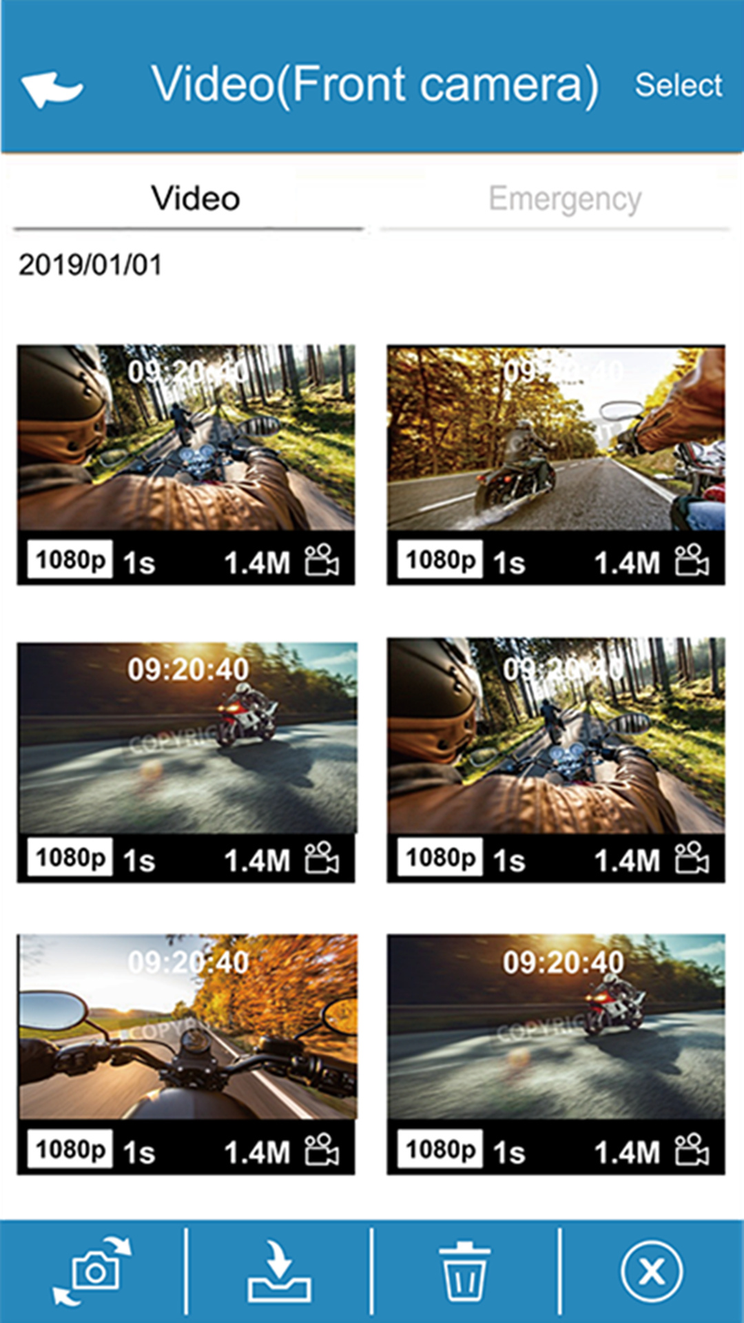 Go Dashcam app