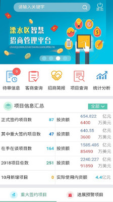 溧水智慧招商APP截图