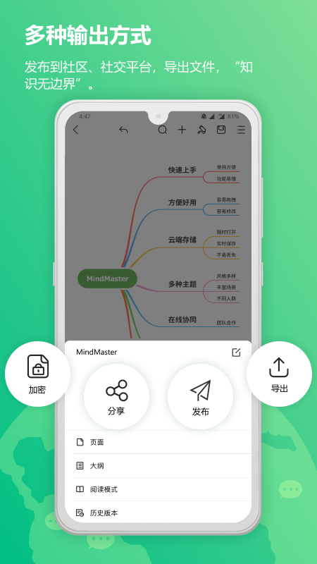 MindMaster思维导图app