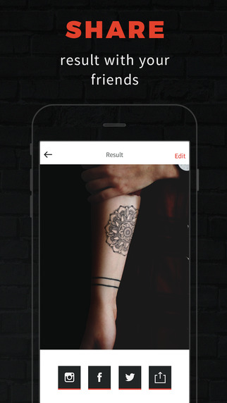 INKHUNTER Try Tattoo Designs安卓版APP截图