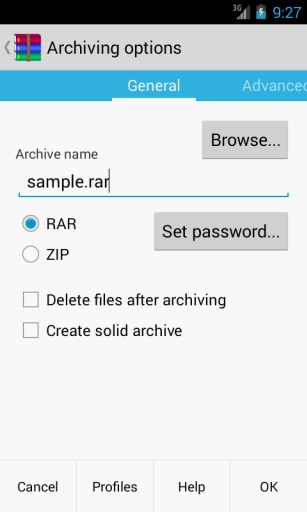 Android RAR