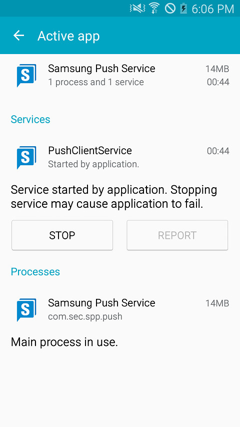 Samsung Push Service三星推送服务appAPP截图