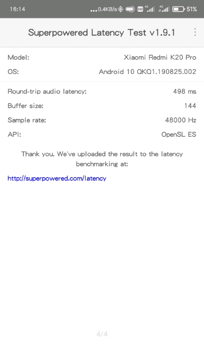 Latency Test