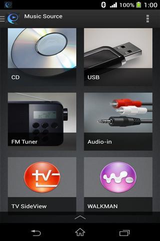 Sony  Music Center SongPalAPP截图