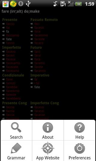 Italian Verbs