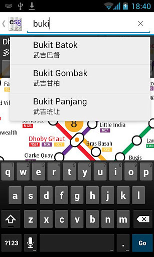 Explore Singapore MRT map