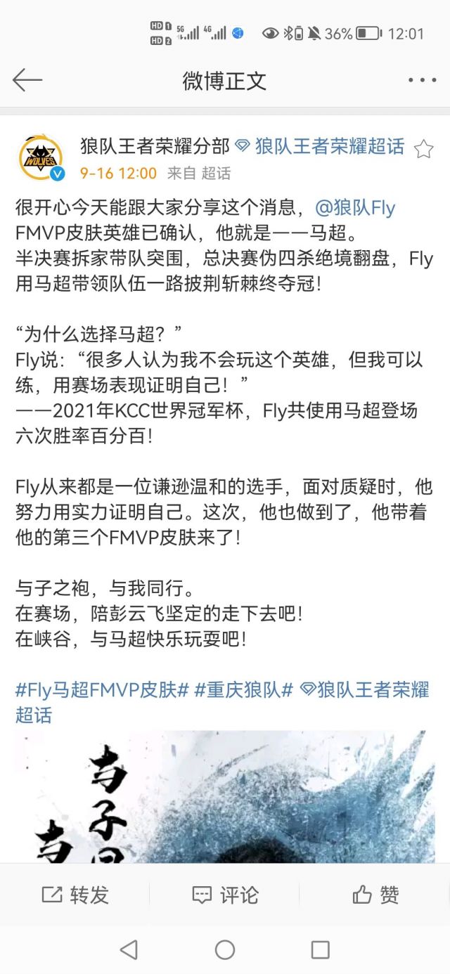 王者荣耀fly第三个fmvp皮肤英雄