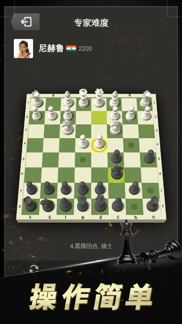 国际象棋游戏截图