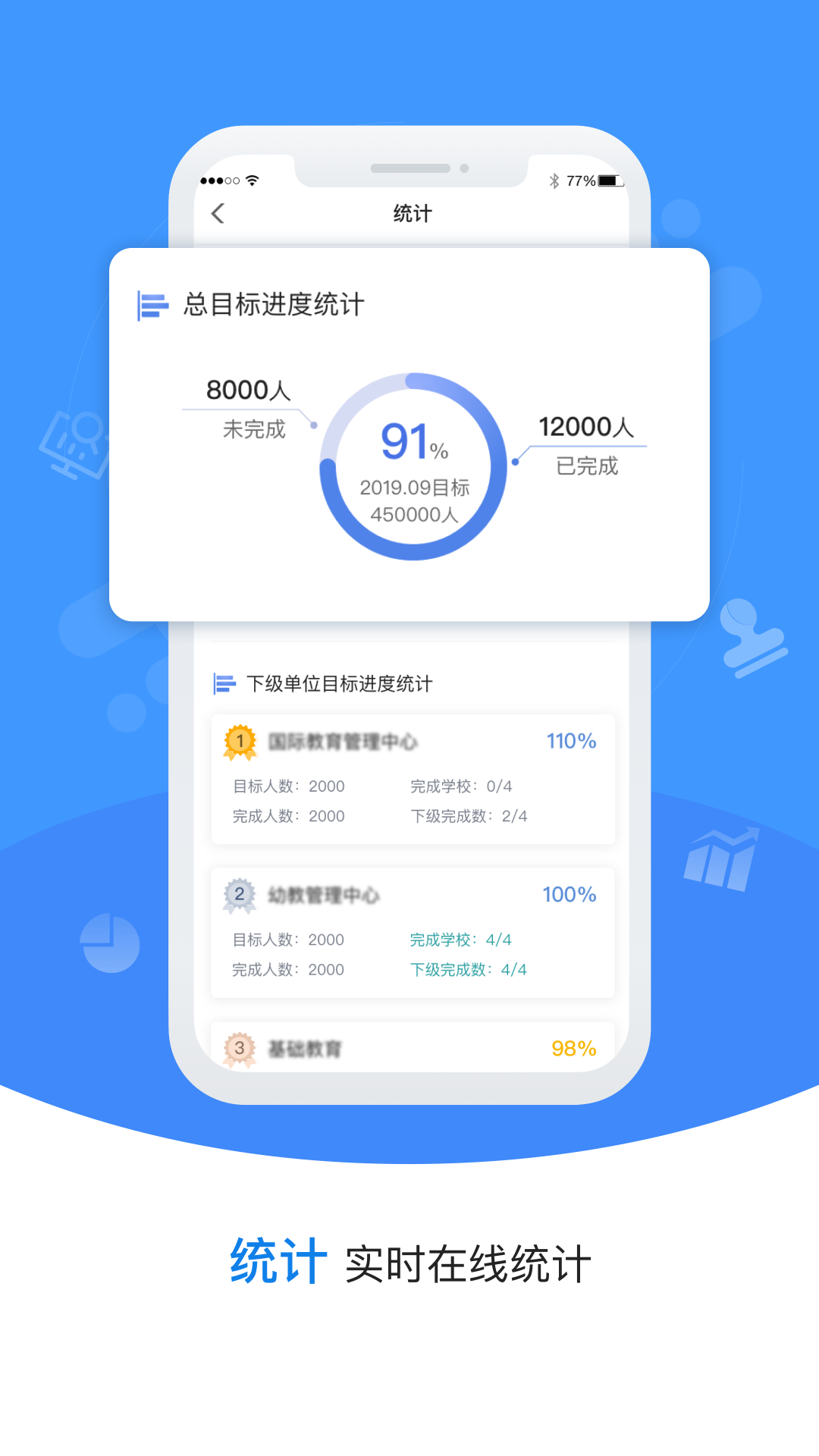 青蓝家园管理端APP截图