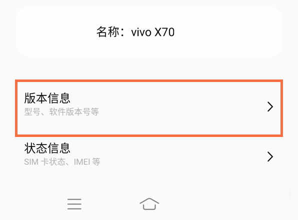 vivoX70怎么开启开发者模式?vivoX70开启开发者模式教程截图