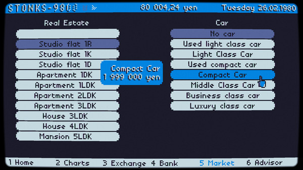 STONKS-9800: Stock Market Simulator 中文版