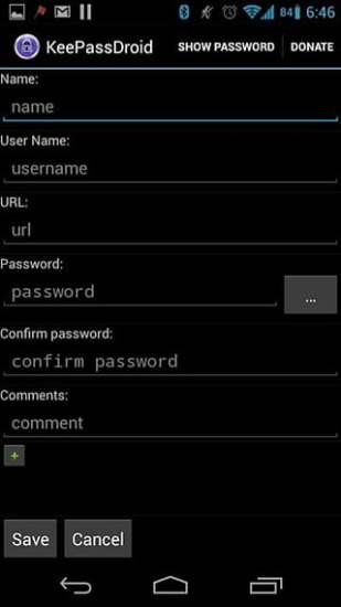 KeePassDroid 安卓版下载APP截图