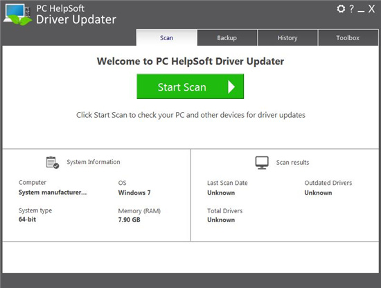 PC HelpSoft Driver Updater下载截图1