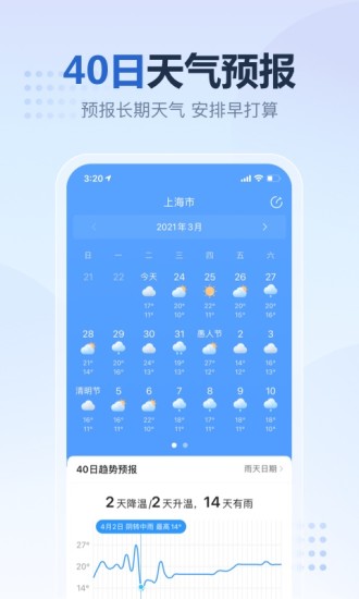 2345天气预报APP截图