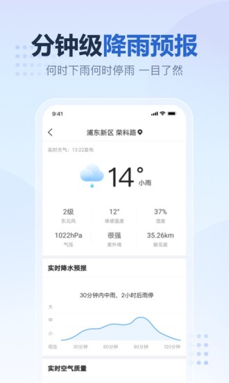 2345天气预报APP截图