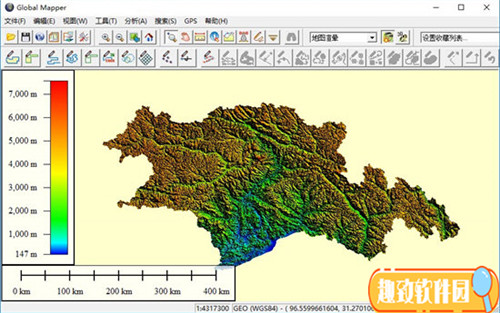 Global Mapper22.1.1破解版基本介绍