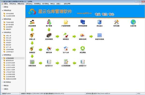星云仓库管理软件