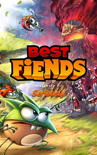 呆萌小怪物无限钻石金币版(best fiends)APP截图