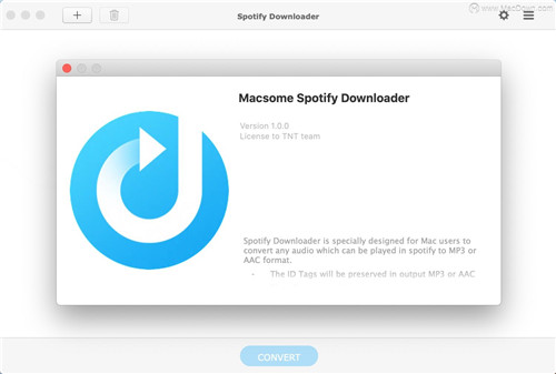 Macsome Spotify Downloader功能介绍