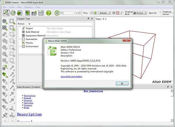 altair edem2021安装下载信息：软件大小为4