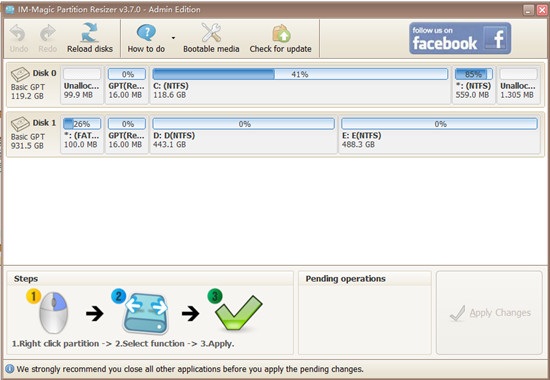 IM-Magic Partition Resizer 2019