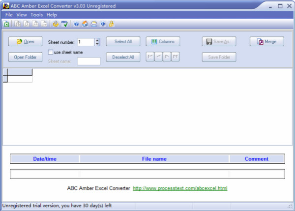  ABC Amber Excel Converter