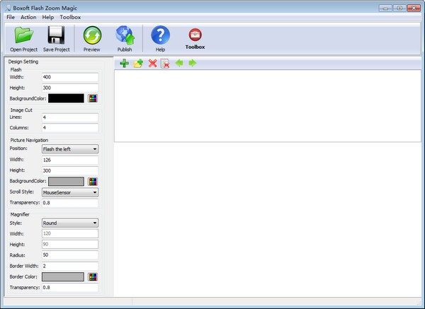 Boxoft Flash Zoom Magic下载截图1